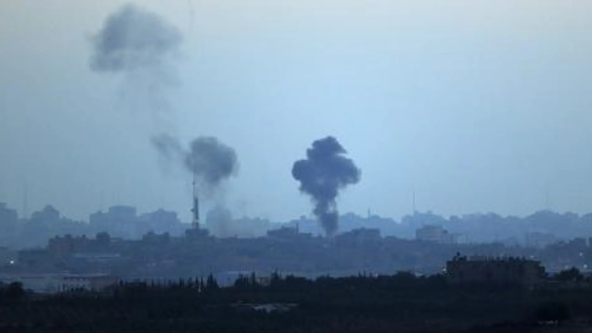 Los cohetes han caído en territorio israelí también hoy.