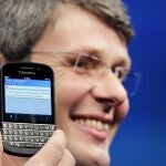 Thorsten Heins presenta la nueva BlackBerry 10