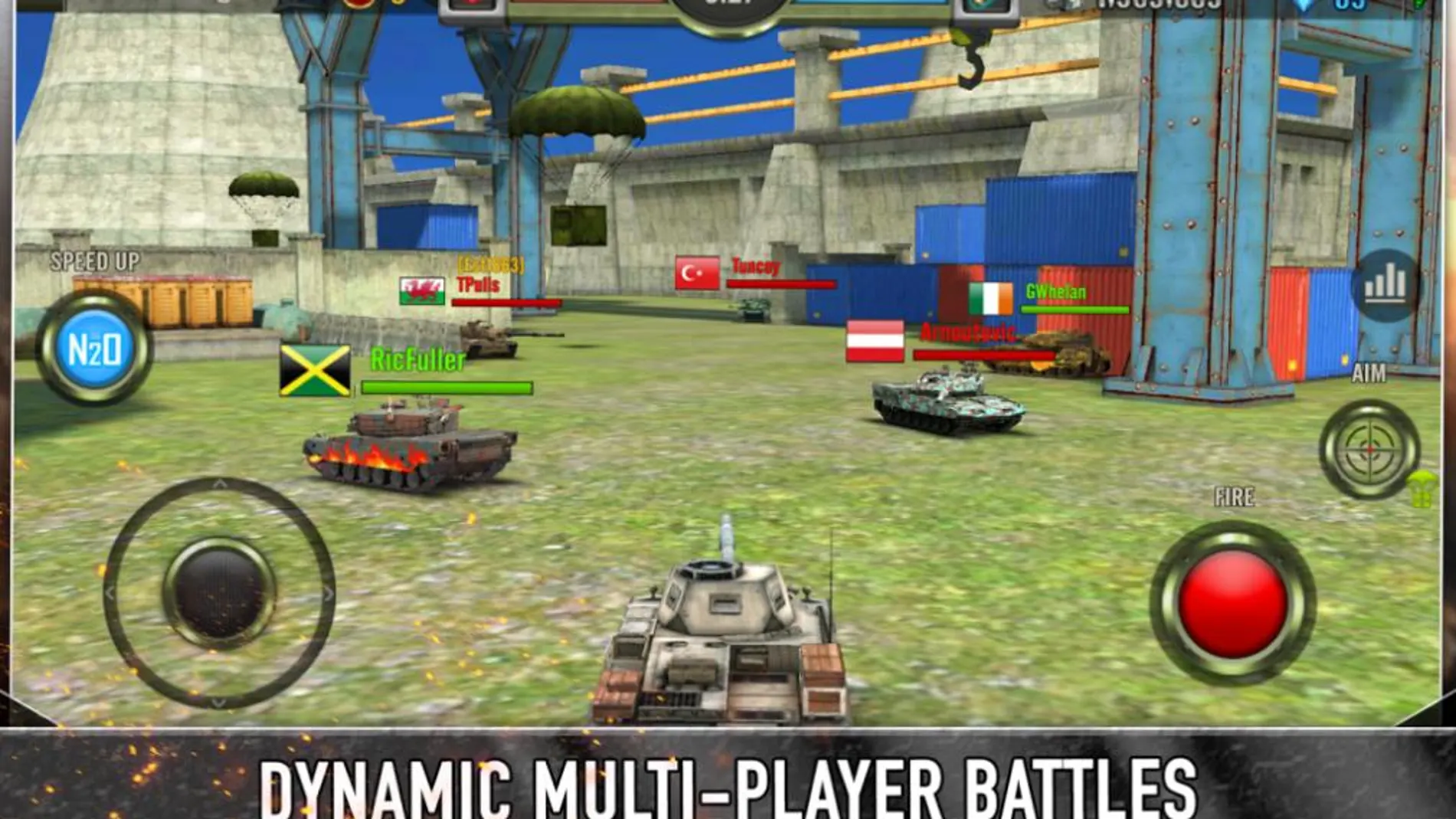 Ya puedes conducir tanques en tu Android con Iron Force