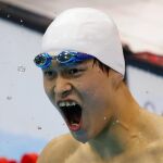El nadador chino Sun Yang