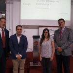 Nicolás Mouze (DHL), Fran Gallego (Royal Comunicación), Lirios Conca (Google), Jose Luis González (Banco Sabadell)