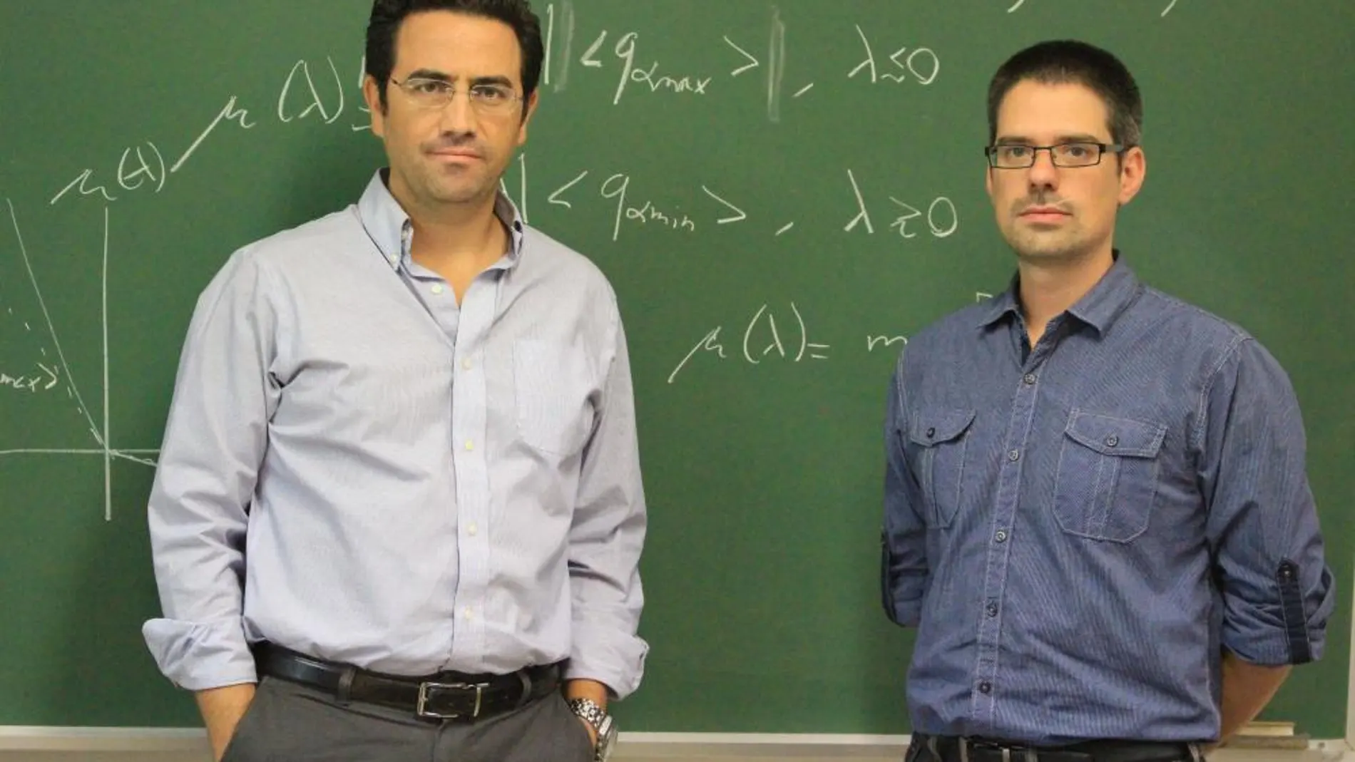 Los investigadores Pablo Ignacio Hurtado, de la Universidad de Granada, y Daniel Manzano, del MIT