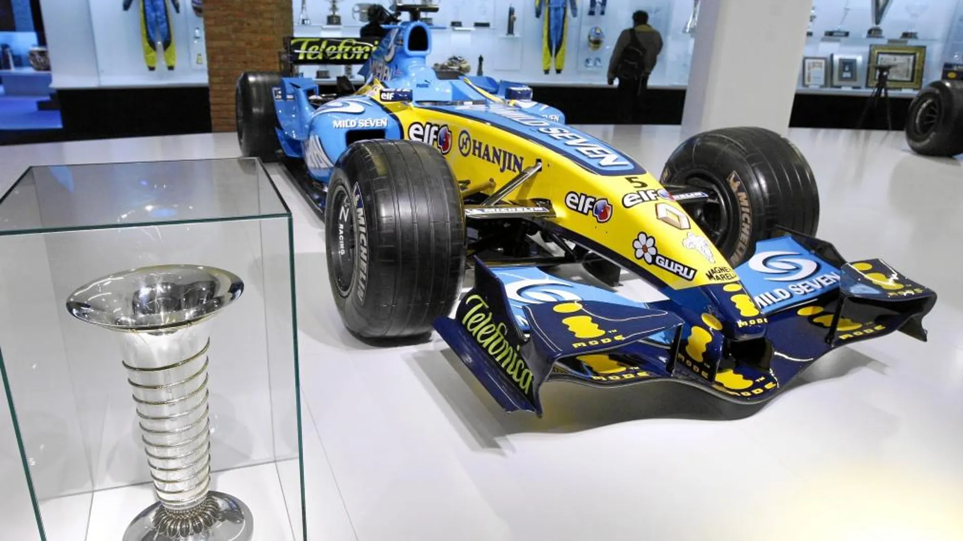 El Renault con el que Alonso ganó uno de sus títulos mundiales
