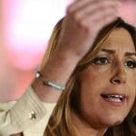 La presidenta de la Junta y secretaria general del PSOE andaluz, Susana Díaz
