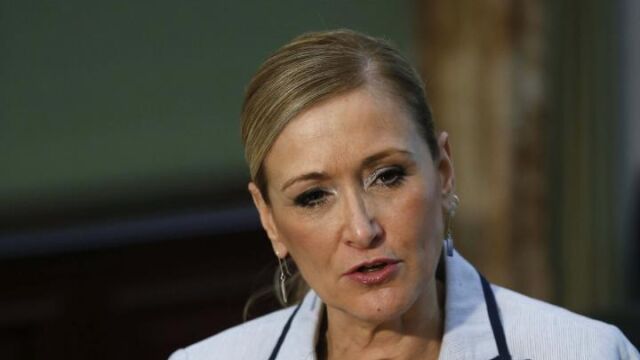 La delegada del Gobierno en Madrid, Cristina Cifuentes