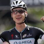 El ciclista alemán del Omega Pharma Quick Step Tony Martin estuvo escapado 60 kilómetros