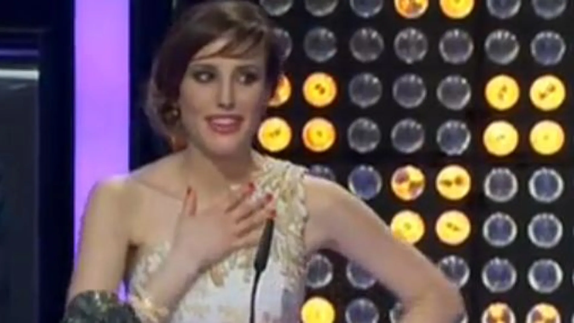 Natalia de Molina se lleva a casa el goya a la Actriz revelación