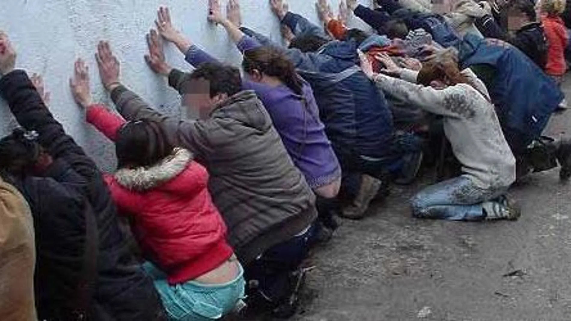 Algunos de los detenidos del Clan de los Gordos