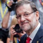 Mariano Rajoy, a su llegada hoy al Consejo Europeo que se celebra en Bruselas. Rajoy.