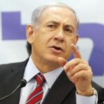 Benjamin Netanyahu, tras la reunión de su gabinete hoy domingo.
