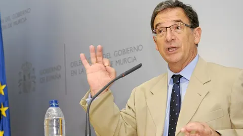 El delegado del Gobierno en la Región de Murcia, Joaquín Bascuñana