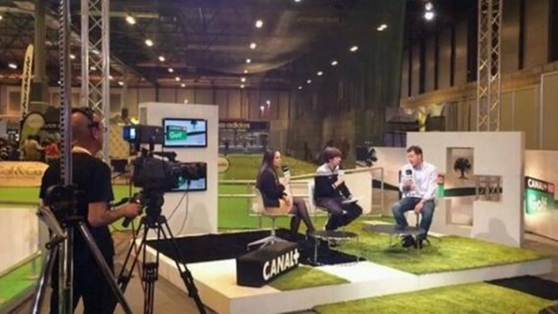 Medios en el Padel Pro Show.