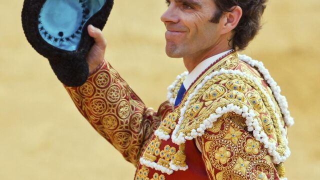 José Tomás, durante su actuación en León