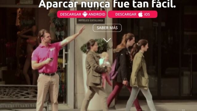 Una app te trae el aparcacoches