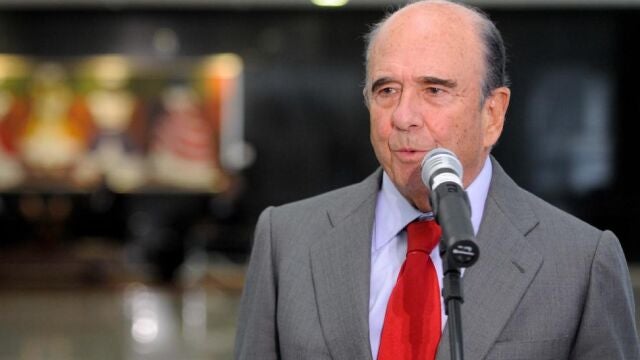 El presidente del Banco Santander, Emilio Botín