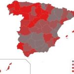 El paro desciende en 11 autonomías y aumenta sobre todo en Baleares