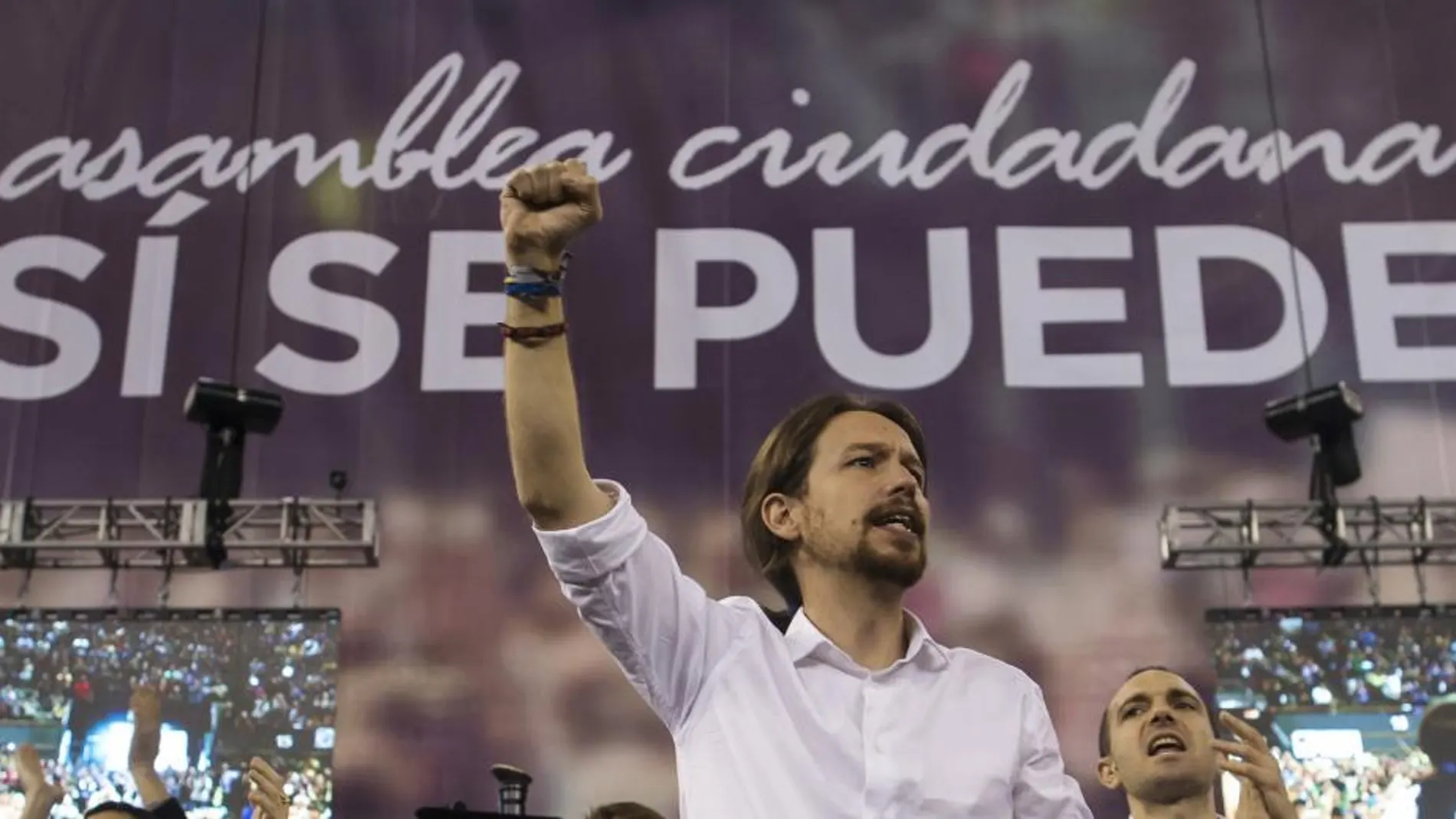 Pablo Iglesias, en un acto de Podemos.