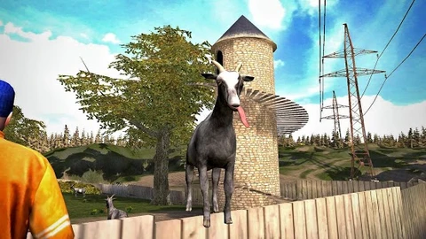 «Haz el cabra» en iOS y Android con Goat Simulator