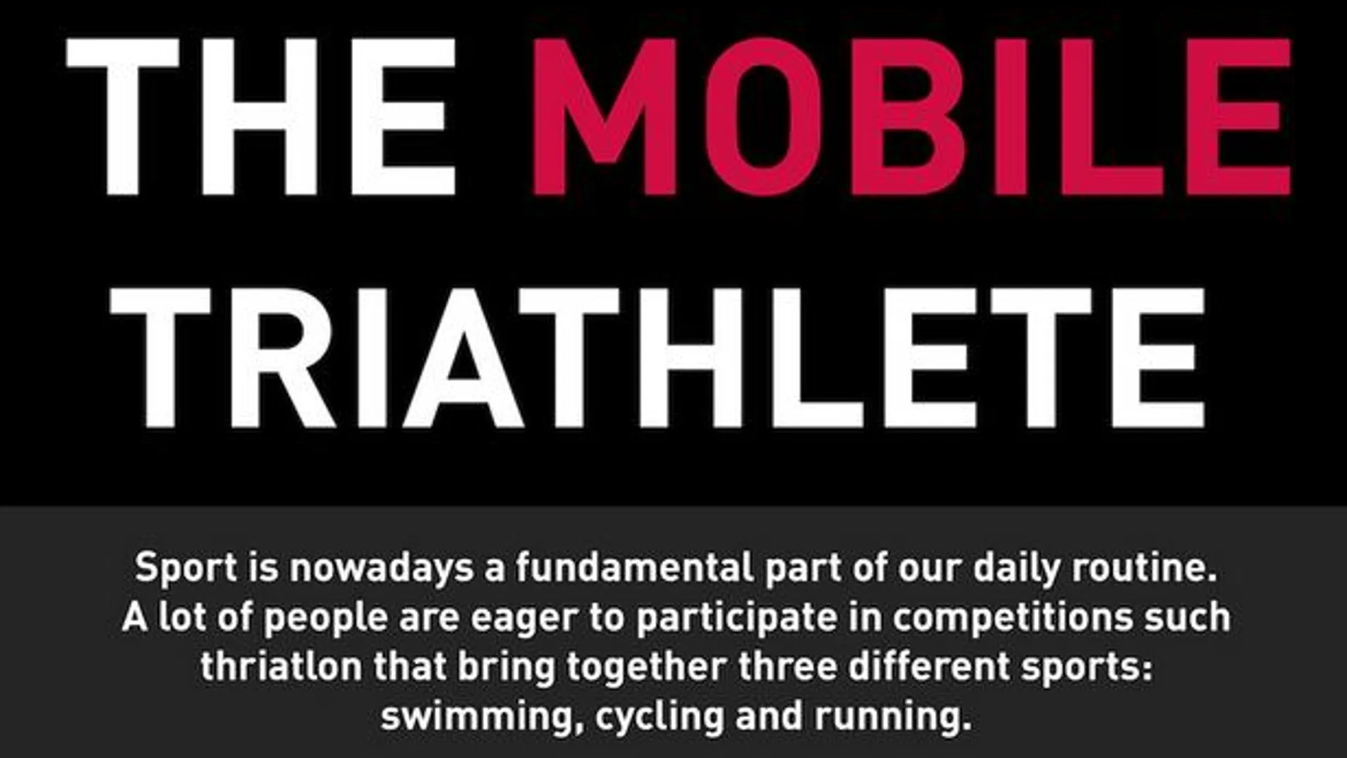 Apps para enfrentarse a un triatlón