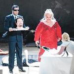 Un momento de esta controvertida «Salomé»