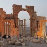 Fotografía de archivo tomada el 12 de noviembre de 2010 que muestra la antigua ciudad de Palmira en Siria