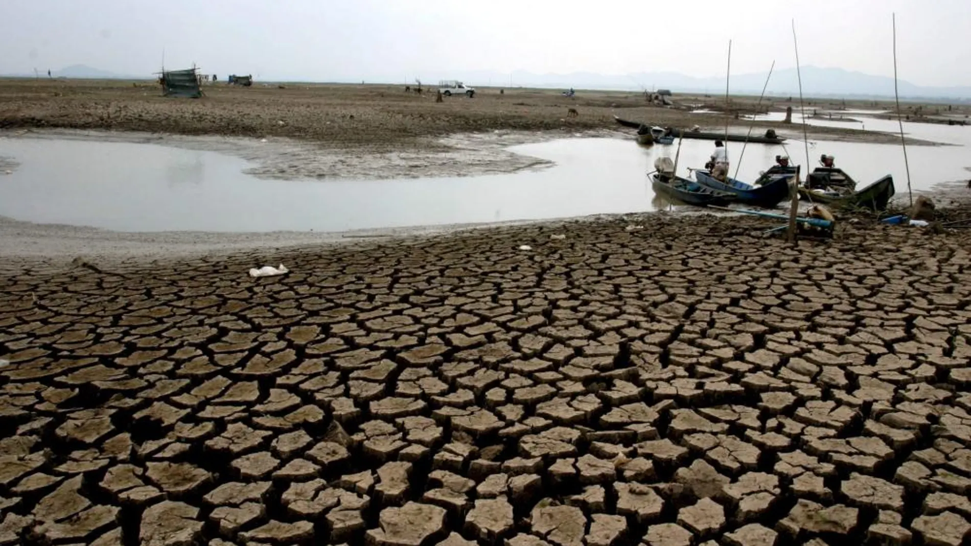 Sequía en Tailandia que los expertos relacionaron con el fenómeno «El Niño»