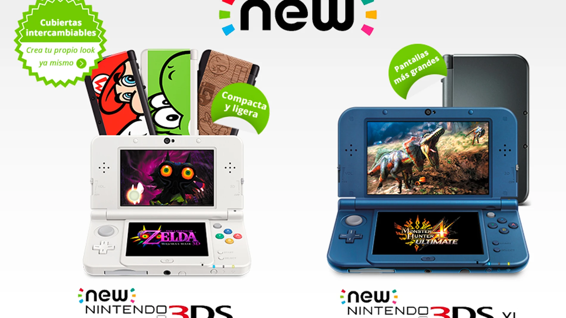 Conoce como es New Nintendo 3DS en su desembarco europeo