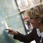 La candidata a alcaldesa de Madrid por el PP, Esperanza Aguirre.
