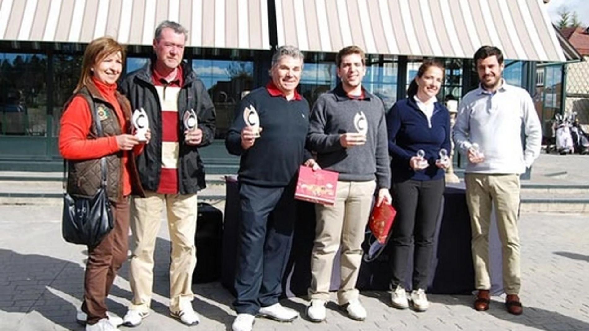 Ganadores de la prueba.