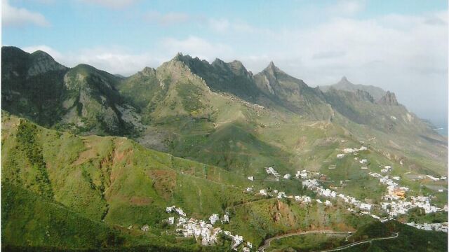 Panorámica del 'Macizo de Anaga', en Tenerife