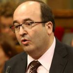 El líder del PSC, Miguel Iceta.