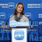La presidenta del Partido Popular en el País Vasco, Arantza Quiroga