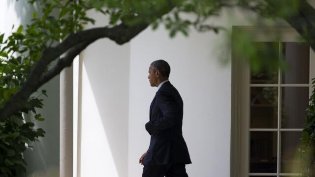 El presidente Barack Obama en la Casa Blanca
