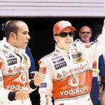 Hamiton y Fernando Alonso, cuando ambos eran compañeros en McLaren