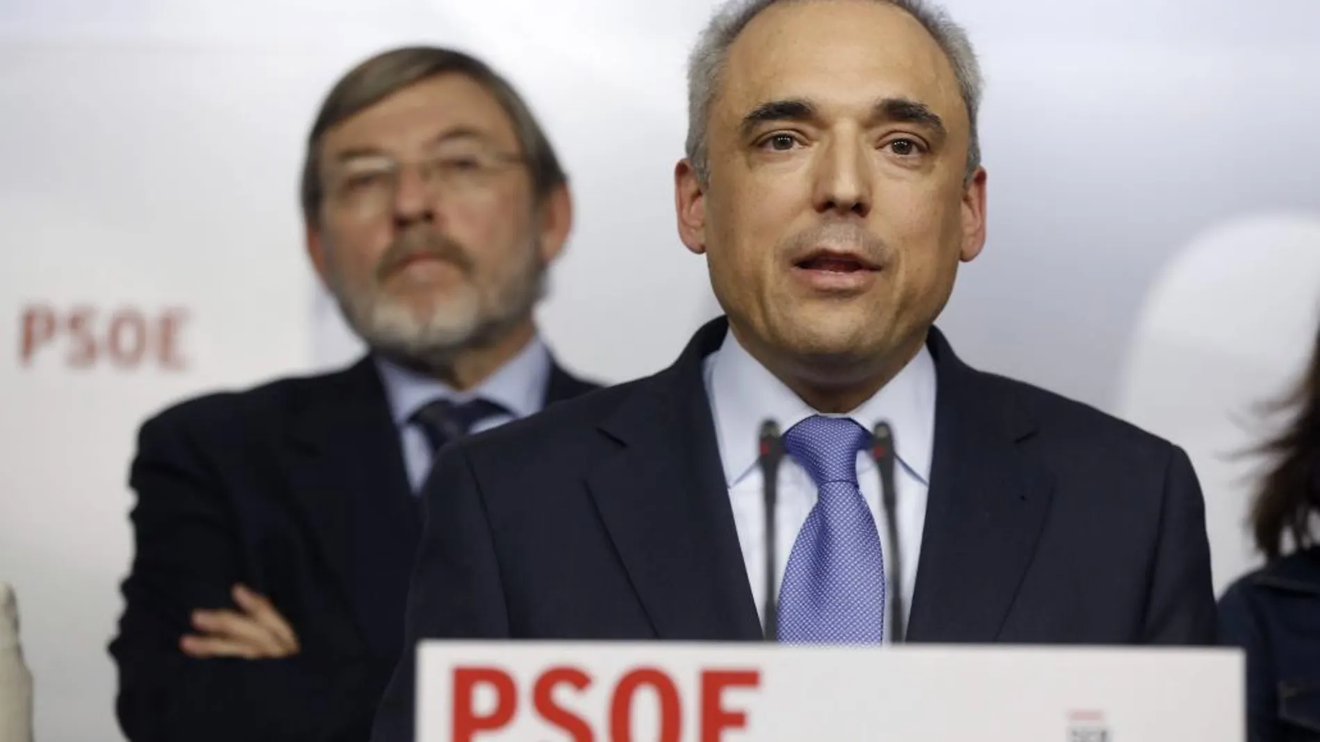 El diputado socialista Rafael Simancas, que preside la Comisión Gestora que dirigirá el PSM tras la destitución de la dirección regional del partido