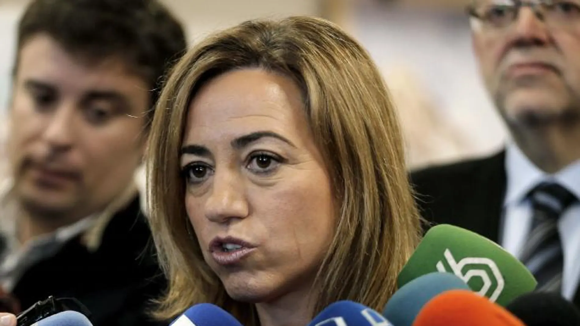 La secretaria de Relaciones Internacionales del PSOE, Carma Chacón