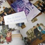 Las fotos familiares de Juliana, durante su estancia en la localidad navarra de Mélida
