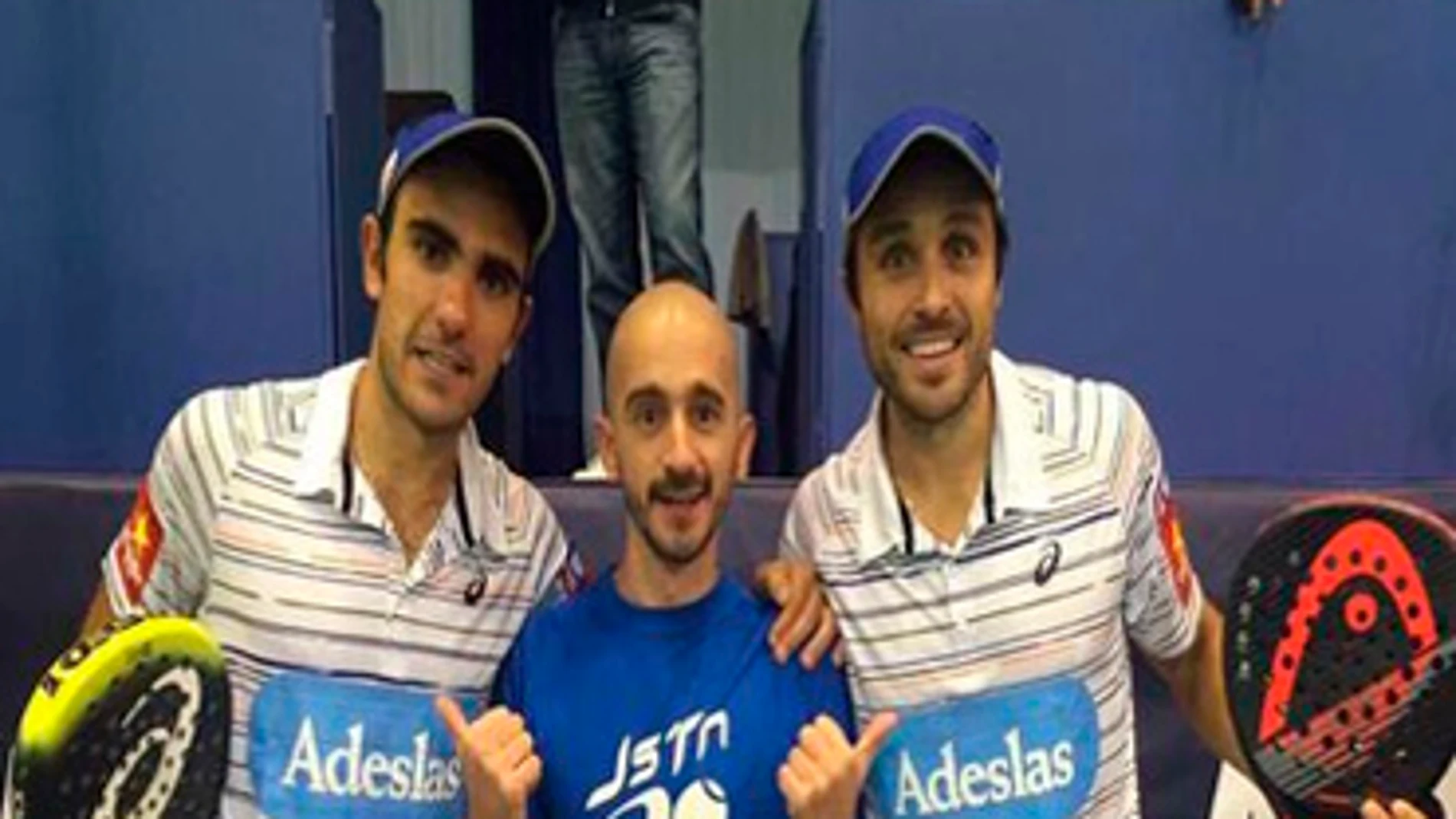 Pablo Lima y Fernando Belasteguín, ganadores en Río Gallegos