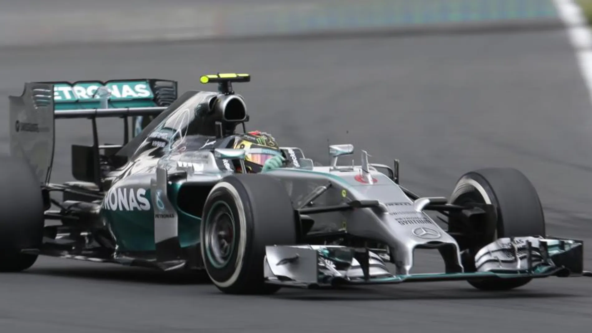 Rosberg, pole en Hungría.