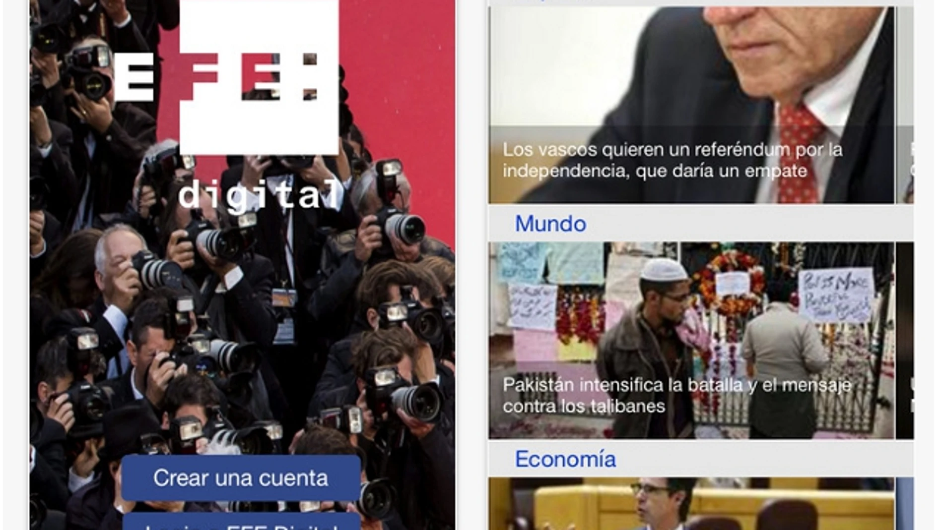 «EFE Digital», una nueva app para mantenerse informado