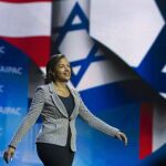 Susan Rice, en laconferencia anual del Comité de Relaciones Públicas Americano-Israelí (AIPAC)