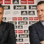 Mourinho y Valdano.