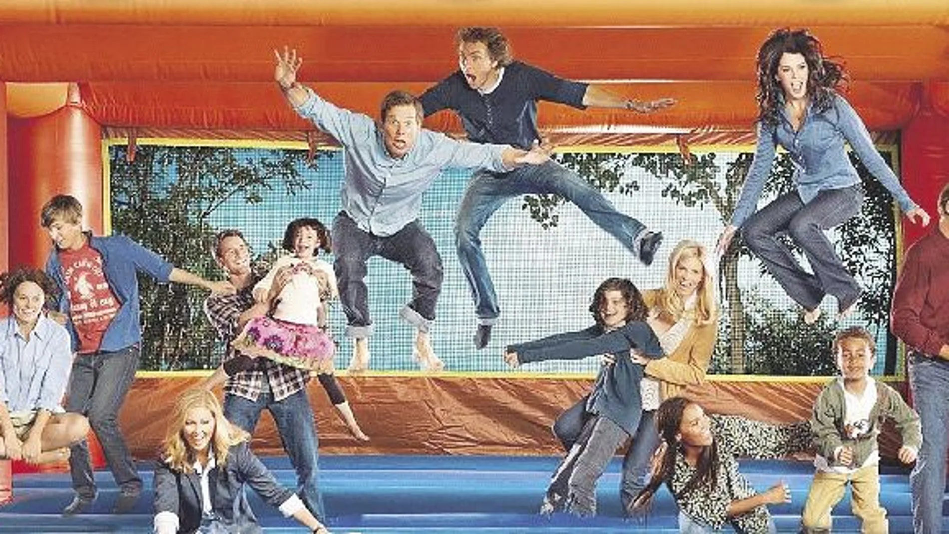 FAMILIA. Los protagonistas de «Parenthood», la serie que ha tratado Asperger a través del personaje de Max, uno de los hijos
