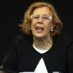 Manuela Carmena en la presentación de su lista