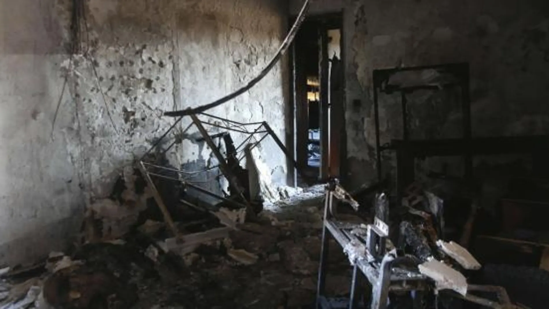 Imagen del interior de la vivienda de la calle Úbeda de Córdoba