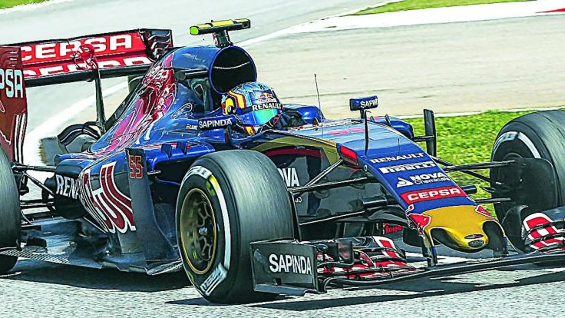 Sainz y su Toro Rosso son una de las revelaciones de la temporada