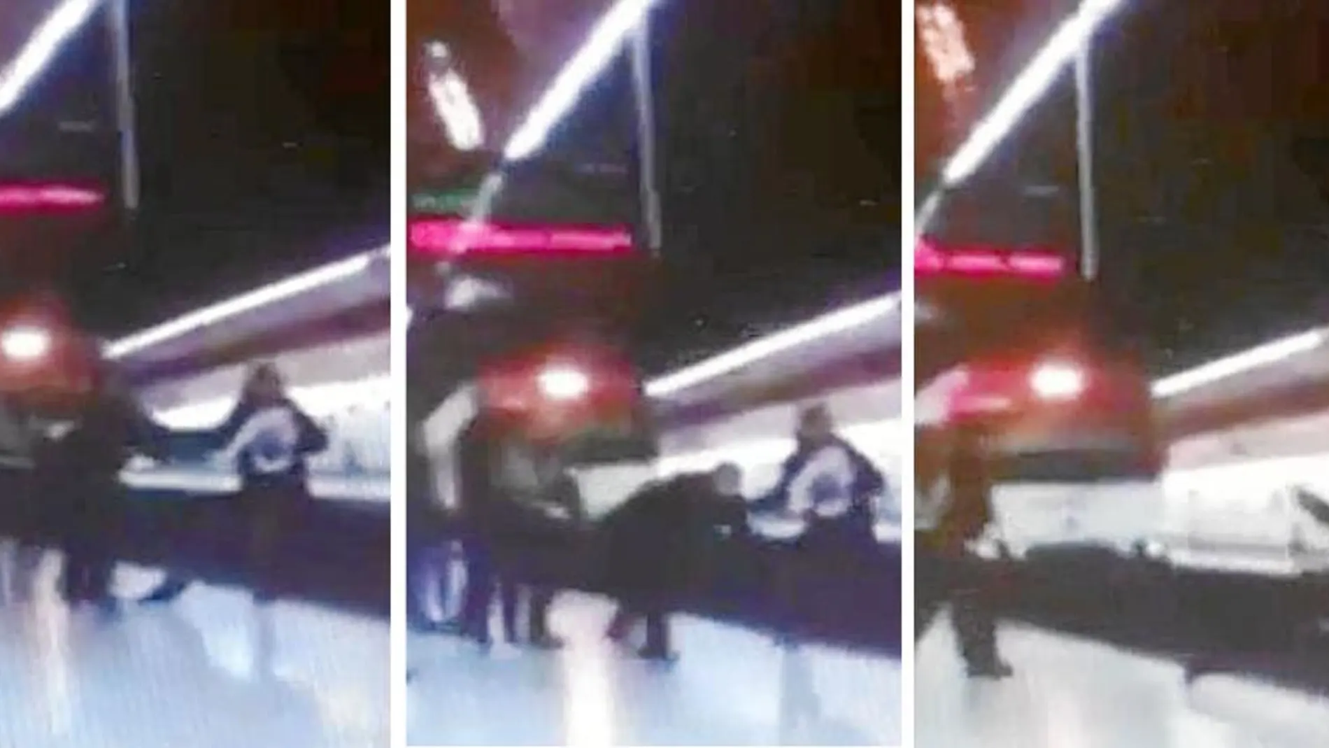 Emotivo homenaje al policía fallecido tras ser empujado a la vía y arrollado por un tren