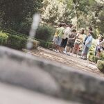 Un detalle del Real Jardín Botánico en Madrid