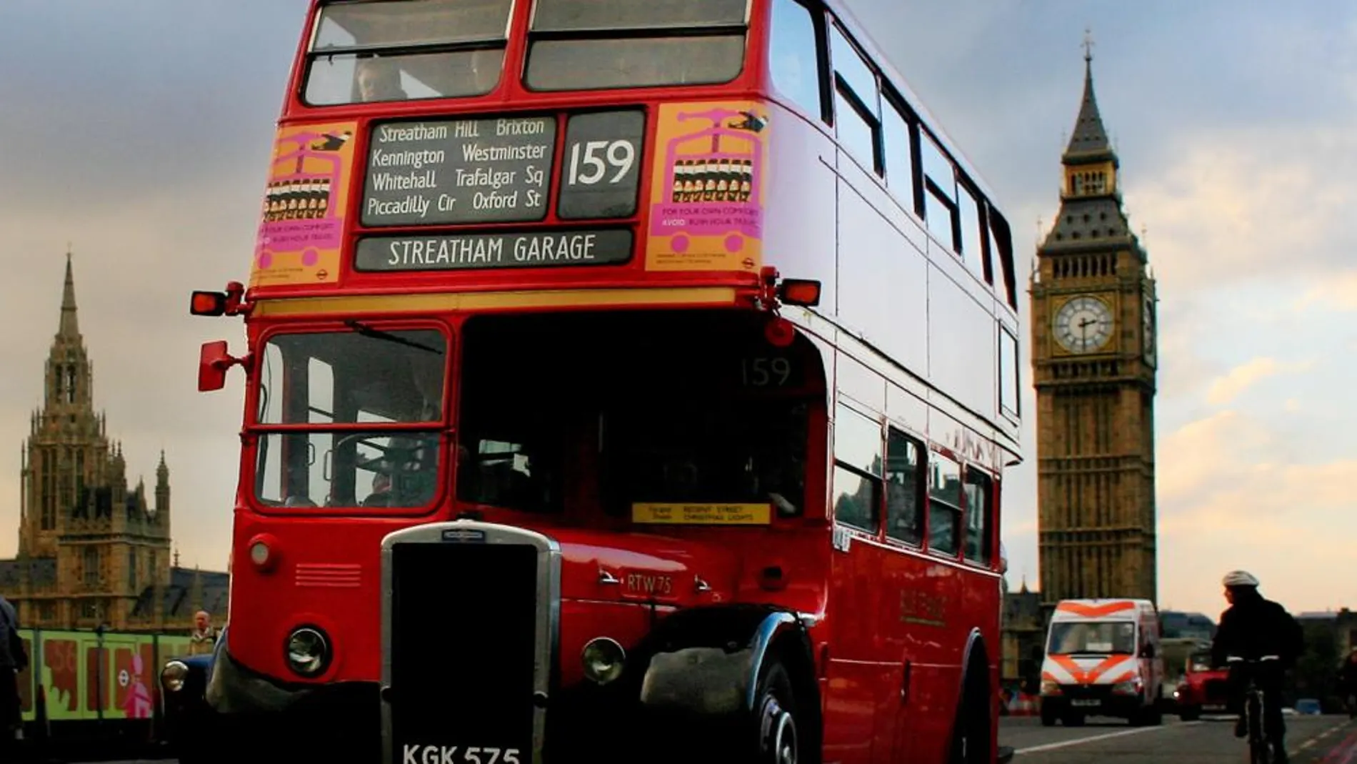 Un autobús en Londres