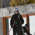 El Rey Felipe VI esquiando en Baqueira en 2019